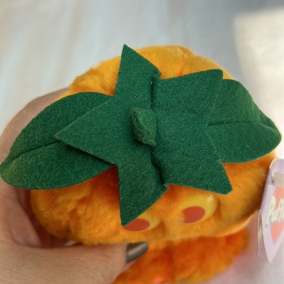 NWT Puffkins Jack the Pumpkin plush Halloween season limited edition collectible - Picture 2 of 12